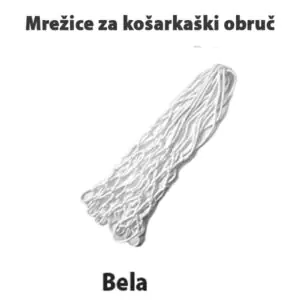 Mrežice za košarkaški obruč-bela
