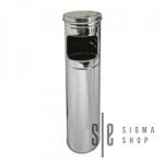 Kanta + pepeljara AM 1201 inox 15x60cm 12 lit.