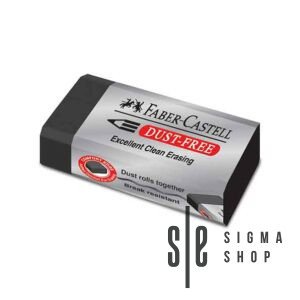 Gumica Faber Castell dust free crna (1/24) 187171