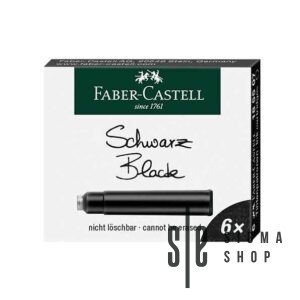 Patrone Faber Castell 1/6 crna 185507