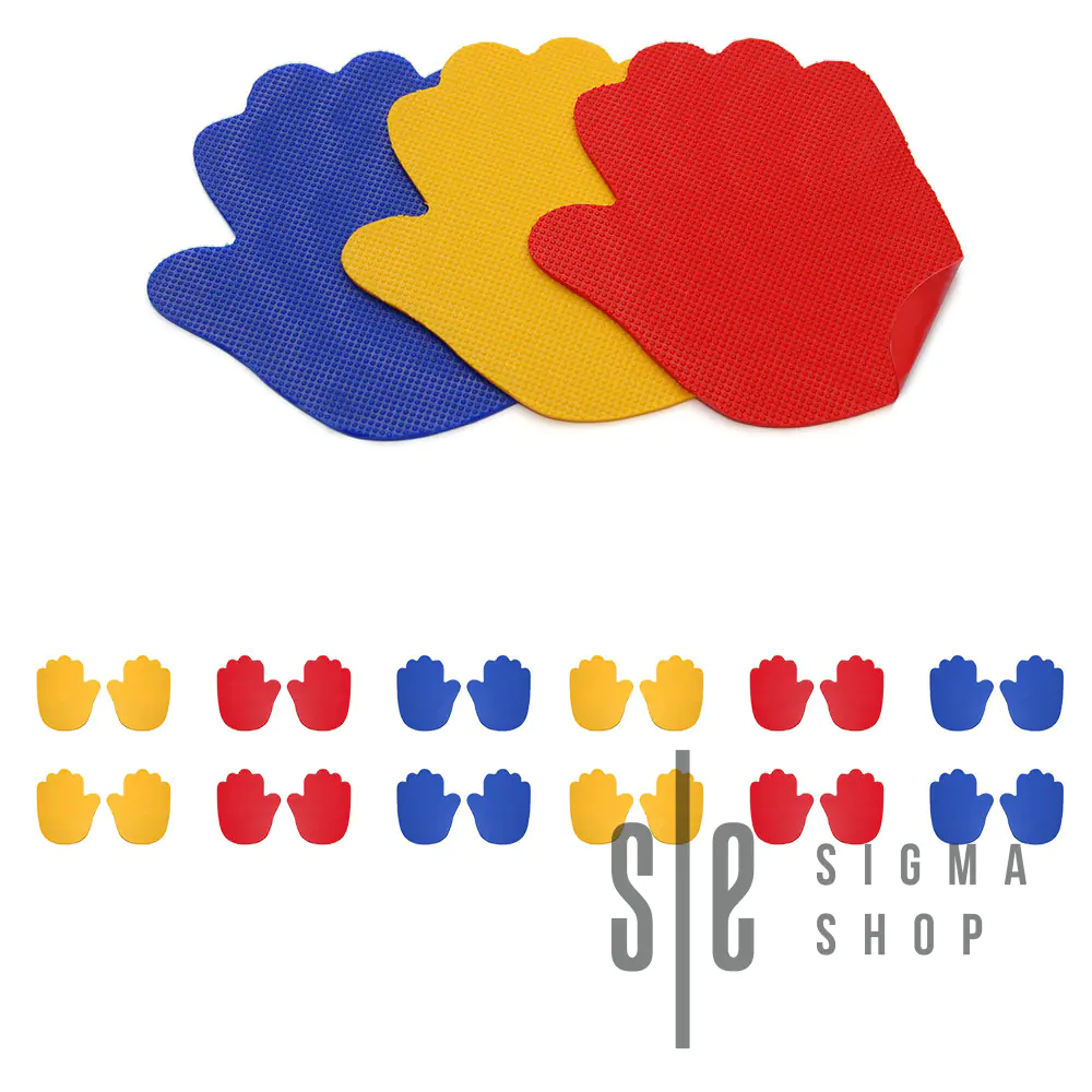 Gumeni markeri šake 14x14cm