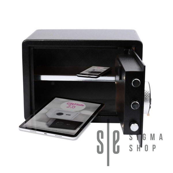 Sef Olympia GoSafe 110 EL, crni - Slika 2