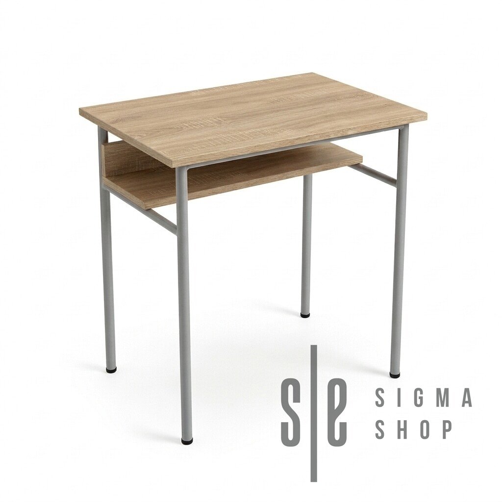 Školska klupa Model: SK 1 Jednosed Light Oak - Slika 2